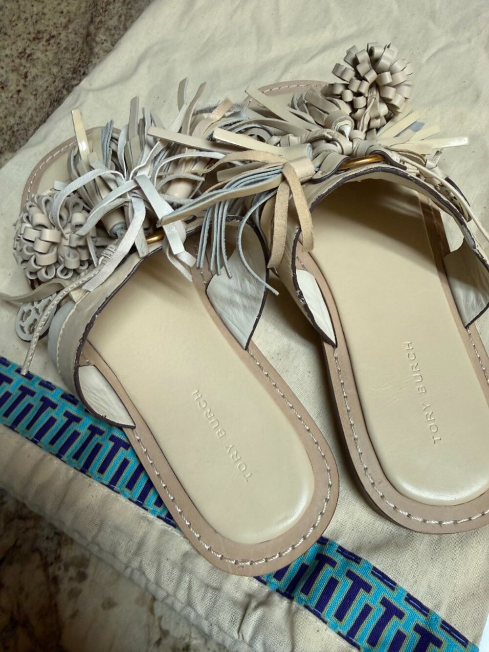 Tory Burch Leather Sandals - Picture 3 of 6